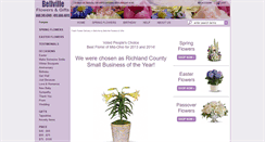 Desktop Screenshot of bellvilleflowers.com